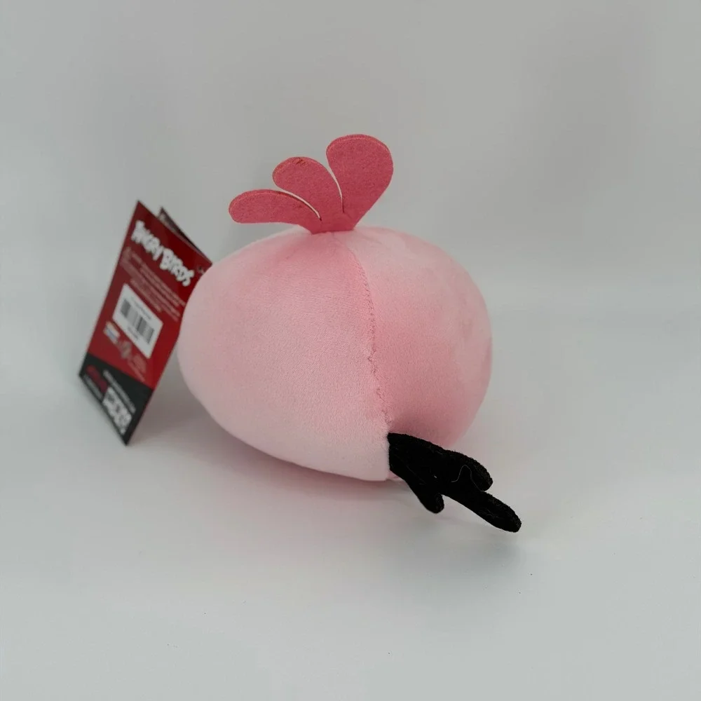 Angry Birds Stella Smooshimals 5 Inch Pink Bird Plush Toy Factory Rovio NWT